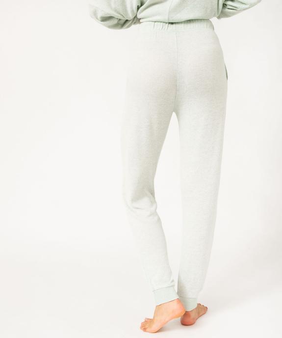 Pantalon de pyjama en maille fine femme vue3 - GEMO 4G FEMME - GEMO