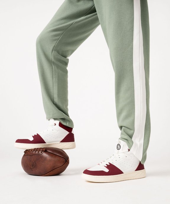 Baskets homme montantes bicolores à lacets - Camps United vue1 - CAMPS GEMO FOR GOOD - GEMO