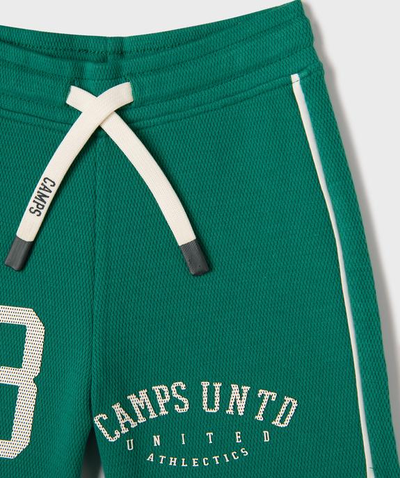 Ensemble 2 pièces short + tee-shirt bébé garçon - Camps United vue3 - CAMPS US GEMO FOR GOOD - GEMO