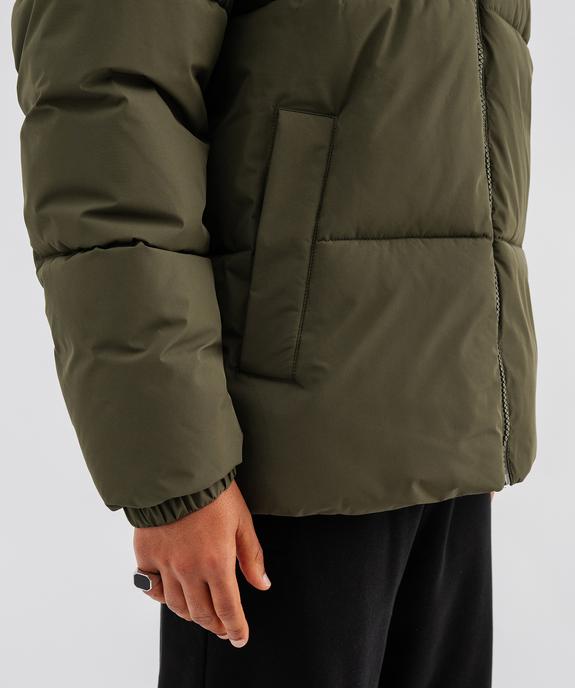 Doudoune à capuche et col montant homme vue4 - GEMO 4G HOMME - GEMO