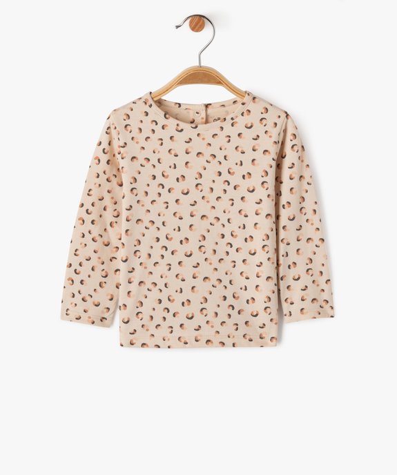 Ensemble 2 pièces robe et tee-shirt bébé fille vue3 - GEMO(BEBE DEBT) - GEMO