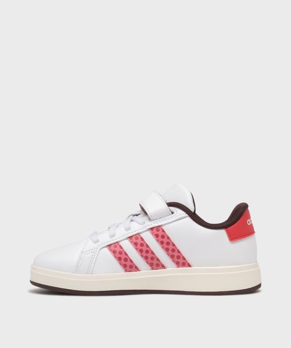 Baskets GrandCourt motif Minnie Mouse fille - Adidas x Disney vue9 - ADIDAS - GEMO