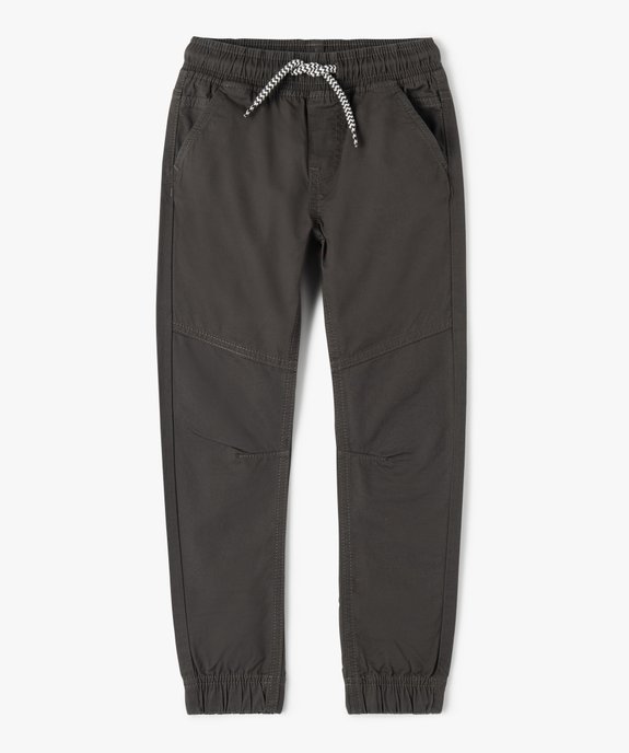 Pantalon jogger coupe slim garçon vue1 - GEMO 4G GARCON - GEMO