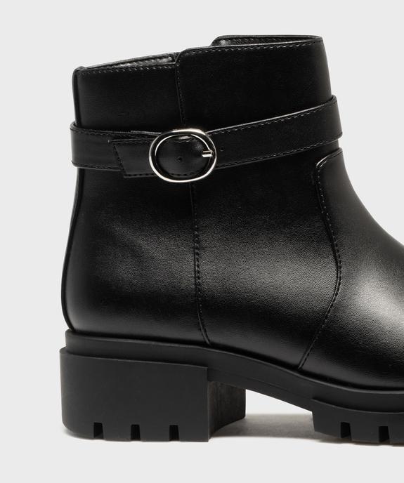 Boots à semelle crantée femme - 5 Miles vue7 - 5 MILES - GEMO