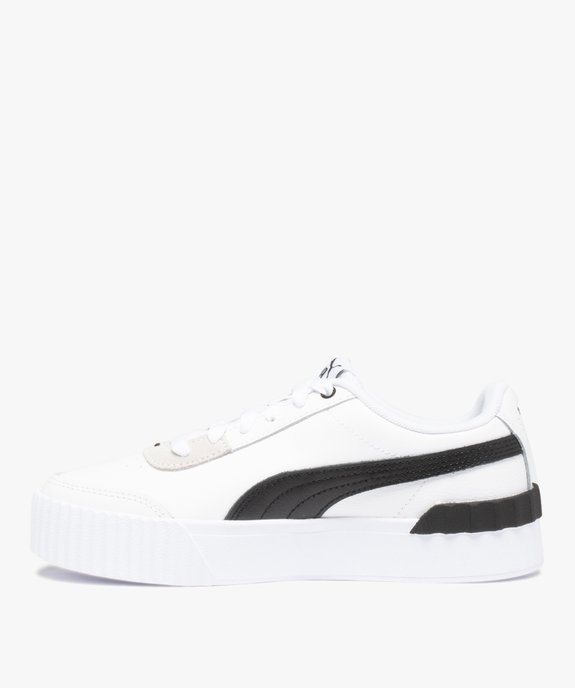 Baskets femme bicolores à lacets - Puma Carina Lift vue3 - PUMA - GEMO