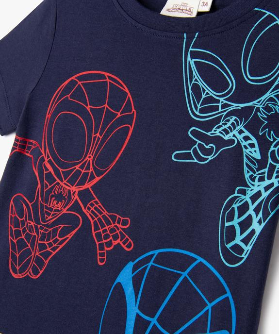 Tee-shirt imprimé Spiderman garçon vue2 - SPIDERMAN - GEMO