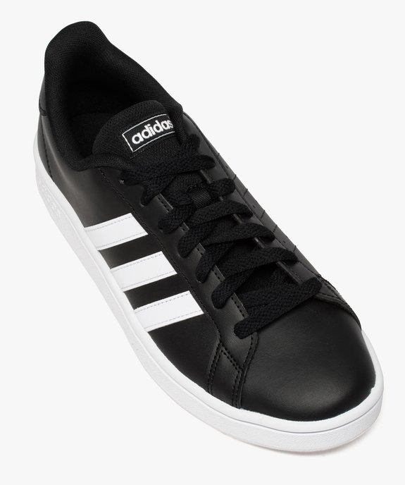 Baskets homme bicolores à lacets - Adidas Grand Court Base | GEMO