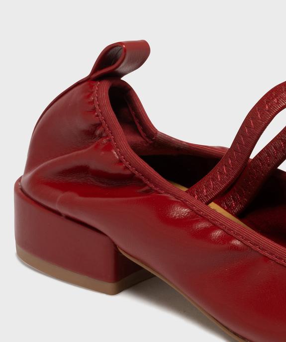 Ballerines souples à petit talon femme - Follow Me vue6 - FOLLOW ME - GEMO