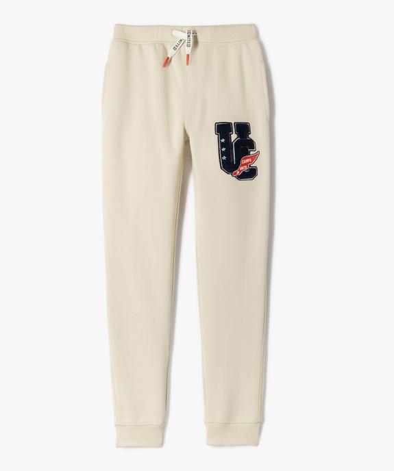 Pantalon de jogging en molleton garçon vue1 - CAMPS - GEMO