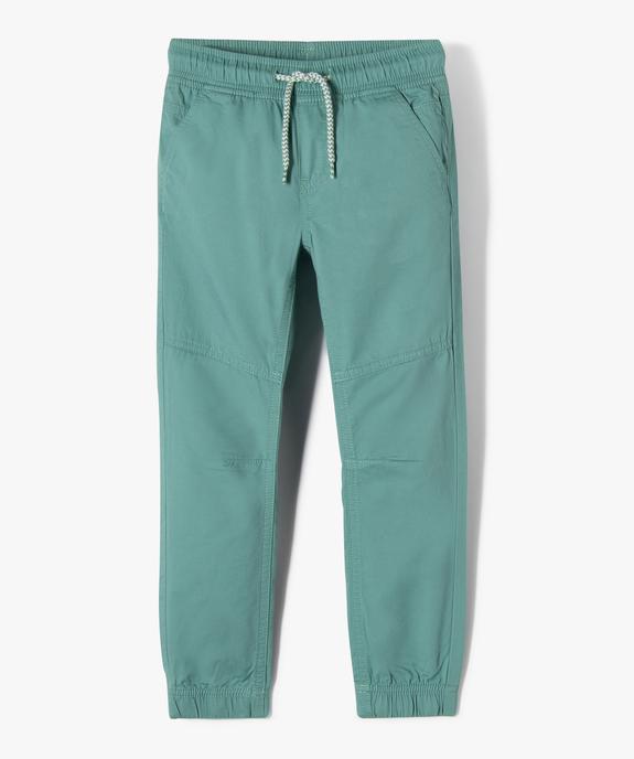 Pantalon jogger coupe slim garçon vue1 - GEMO 4G GARCON - GEMO