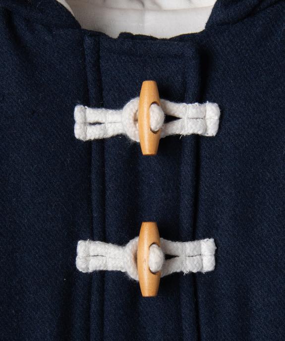 Manteau à capuche avec doublure velours bébé fille - LuluCastagnette vue2 - LULU CASTAGNETT - GEMO