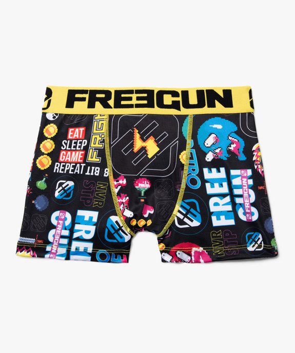 Boxer garçon imprimé jeux vidéo - Freegun vue1 - FREEGUN - GEMO