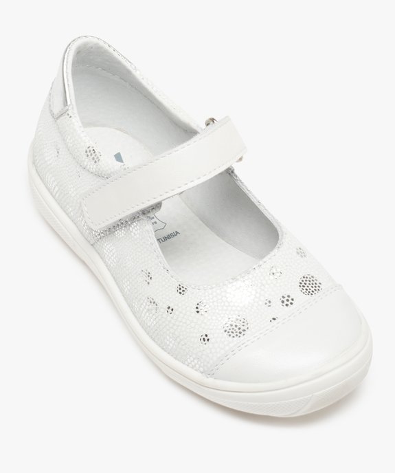 Babies fille à scratch dessus cuir à pois brillants – NA! vue5 - NA! - GEMO