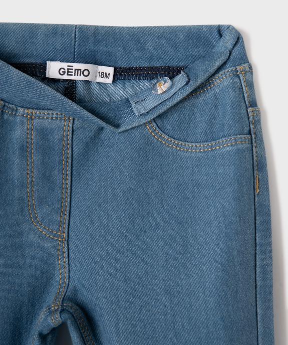 Jegging à taille réglable bébé fille vue9 - GEMO(BEBE DEBT) - GEMO