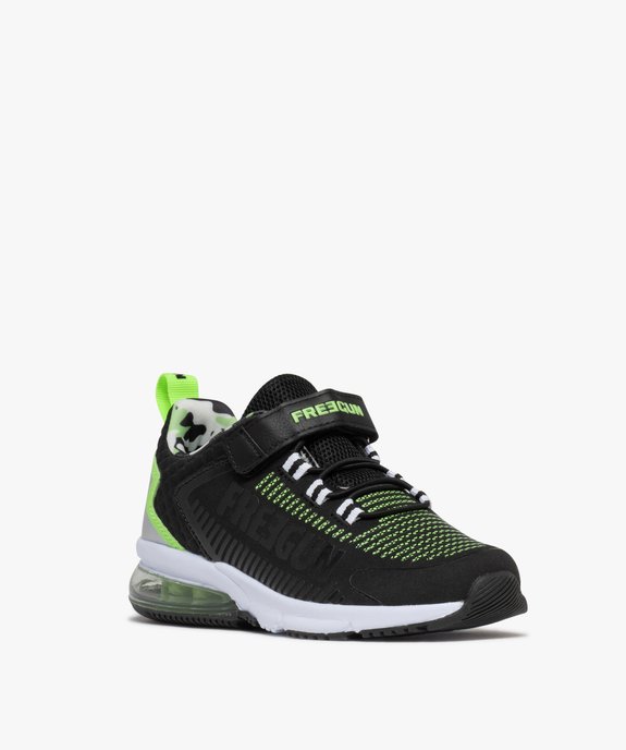 Baskets sport à scratch Freegun garçon vue2 - FREEGUN - GEMO
