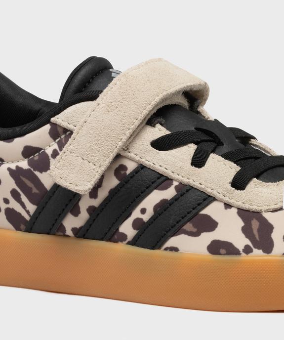 Baskets VL Court 3.0 à motif léopard fille - Adidas vue6 - ADIDAS - GEMO