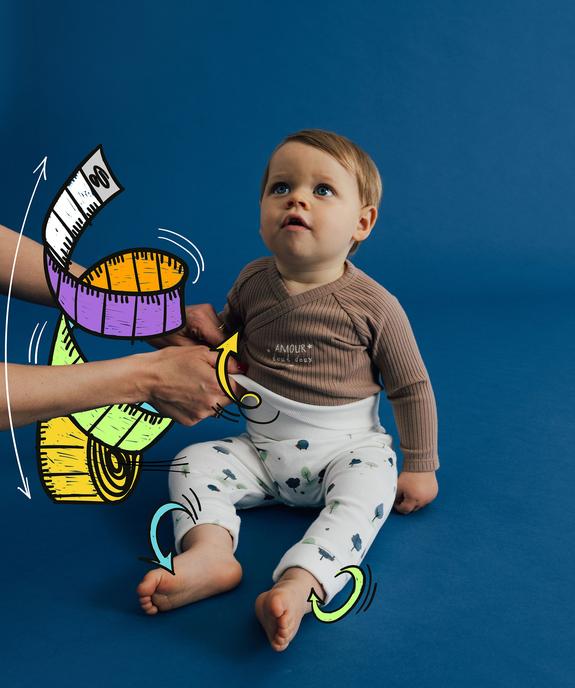 Legging évolutif bébé vue1 - GEMO 4G BEBE - GEMO