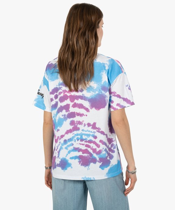 Tee-shirt femme à manches courtes Lilo et Stitch- Disney vue3 - DISNEY DTR - GEMO