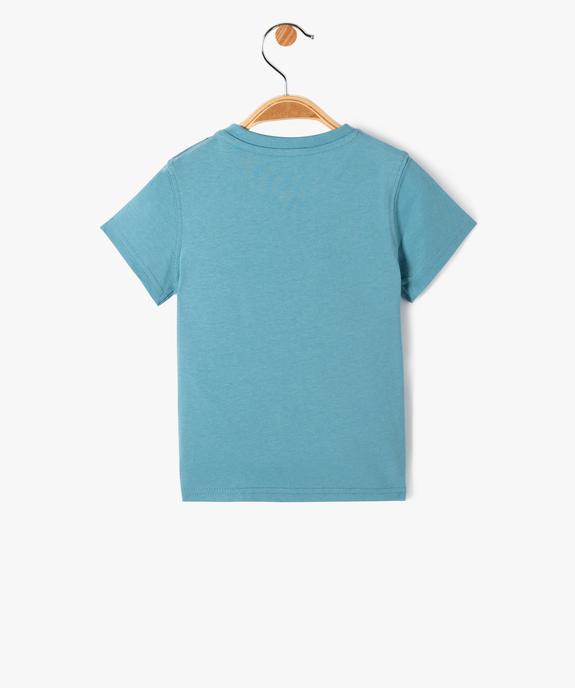 Tee-shirt imprimé manches courtes bébé garçon vue3 - GEMO(BEBE DEBT) - GEMO