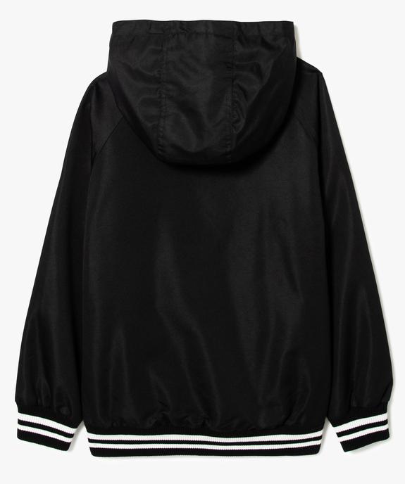 Blouson zippé déperlant doublé polaire vue3 - GEMO (JUNIOR) - GEMO