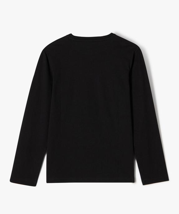 T-shirt de Noël imprimé garçon vue4 - GEMO 4G GARCON - GEMO