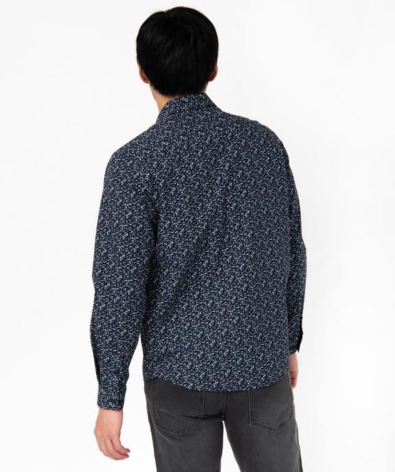 Chemise manches longues imprimée homme vue3 - GEMO (HOMME) - GEMO