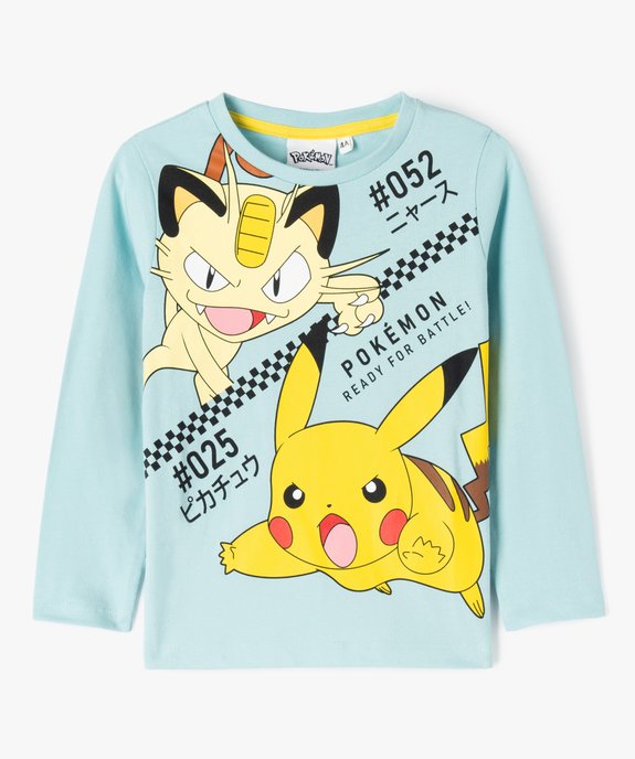 Tee-shirt Pokémon manches longues garçon vue2 - POKEMON - GEMO