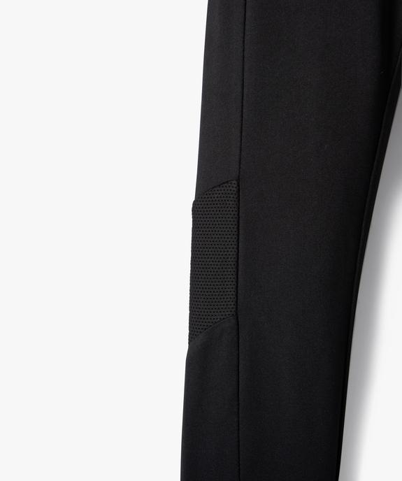 Legging de sport long à taille haute élastiquée fille vue3 - GEMO 4G FILLE - GEMO