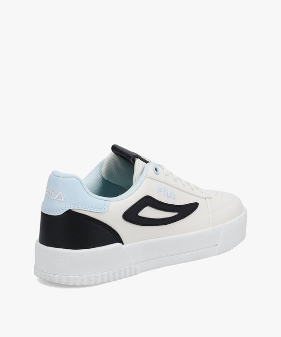 Tennis femme à détails colorés fermeture lacets – Fila Milena vue4 - FILA - GEMO