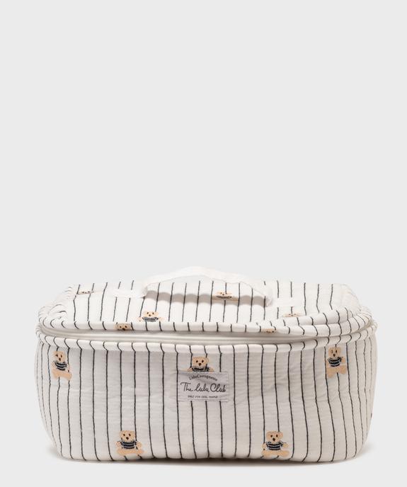Trousse de beauté matelassée à motifs oursons - LuluCastagnette vue1 - LULU CASTAGNETT - GEMO