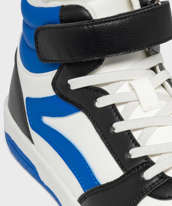 Baskets montantes à scratch garçon vue6 - 5 MILES GEMO FOR GOOD - GEMO