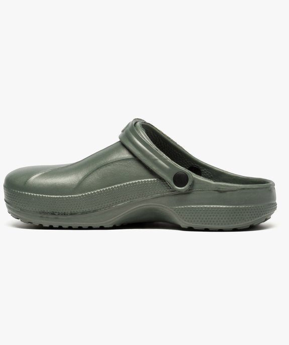 Sabots unis extra légers homme  vue3 - URBAN STEPS - GEMO