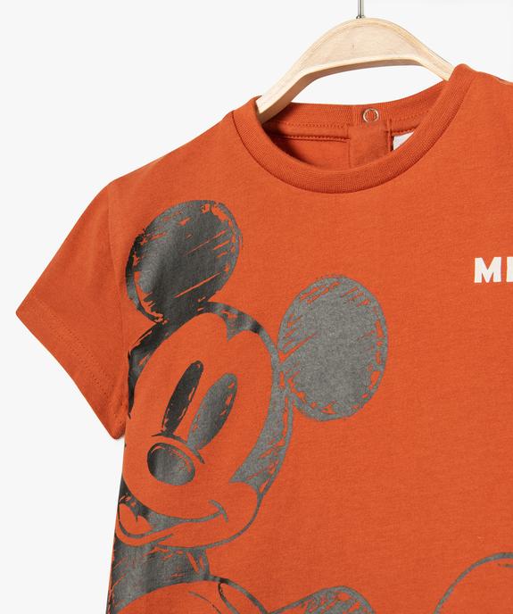 Tee-shirt à manches courtes en coton imprimé ciné bébé garçon vue2 - GEMO(BEBE DEBT) - GEMO