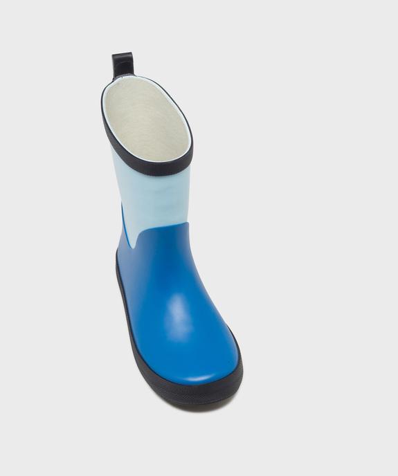 Bottes de pluie colorblock garçon - 5 Miles vue5 - 5 MILES - GEMO