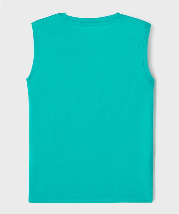 Débardeur imprimé en coton garçon vue3 - GEMO (ENFANT) - GEMO