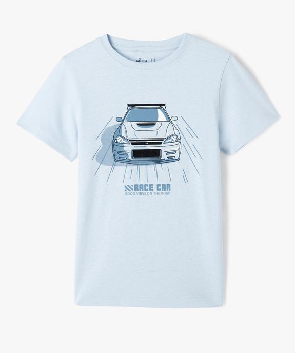 Tee-shirt imprimé à manches courtes garçon vue1 - GEMO (ENFANT) - GEMO