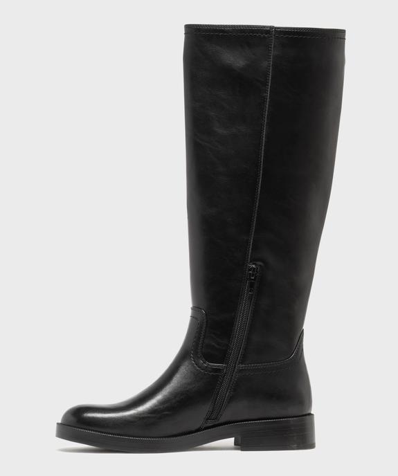 Bottes cavalières à petite boucle décorative femme - Follow Me vue3 - FOLLOW ME - GEMO