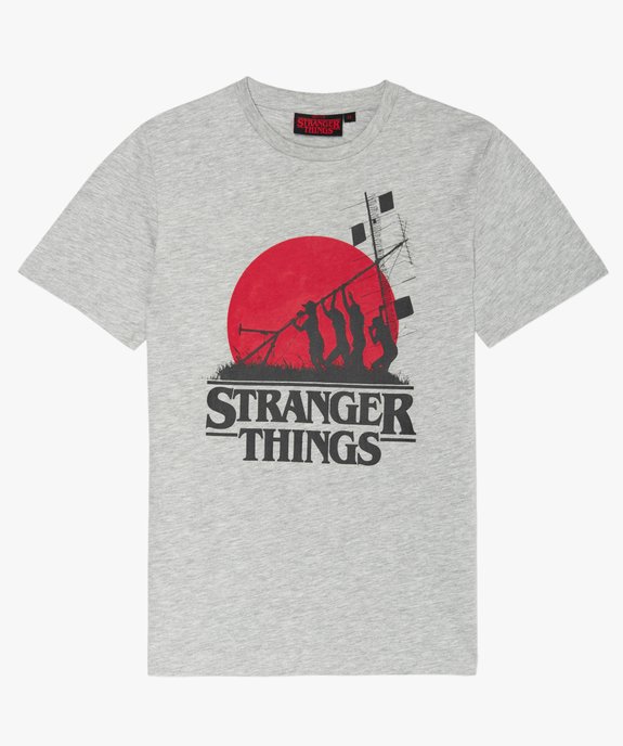 Tee-shirt garçon avec motif XXL- Stranger Things vue1 - STRANGER THINGS - GEMO