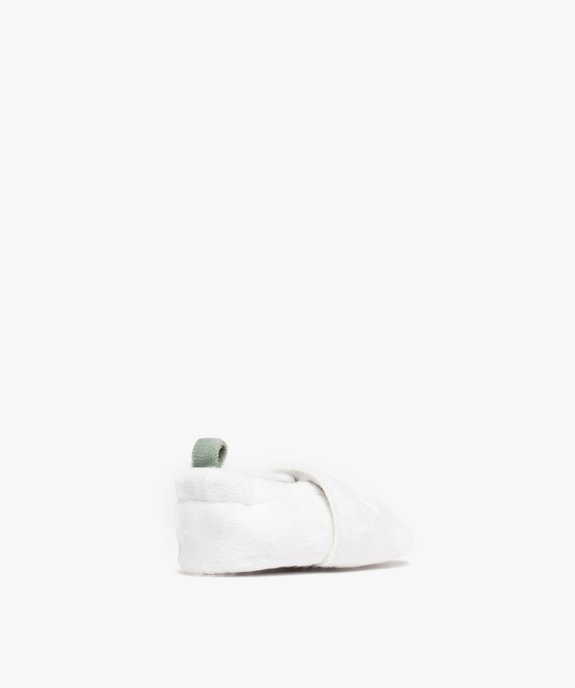 Chaussons de naissance en velours bébé vue4 - LITTLE LOVE GEMO FOR GOOD - GEMO