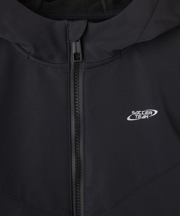 Blouson à capuche doublé polaire garçon vue2 - GEMO (ENFANT) - GEMO