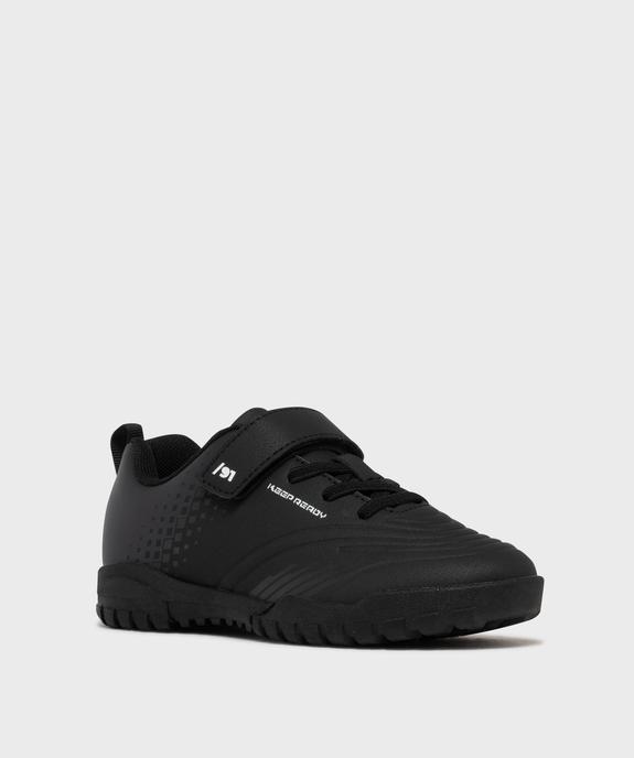 Chaussures de foot garçon avec fermeture scratch vue2 - 5 MILES GEMO FOR GOOD - GEMO