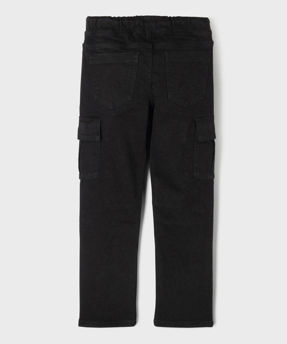 Pantalon cargo 6 poches garçon vue4 - GEMO (ENFANT) - GEMO