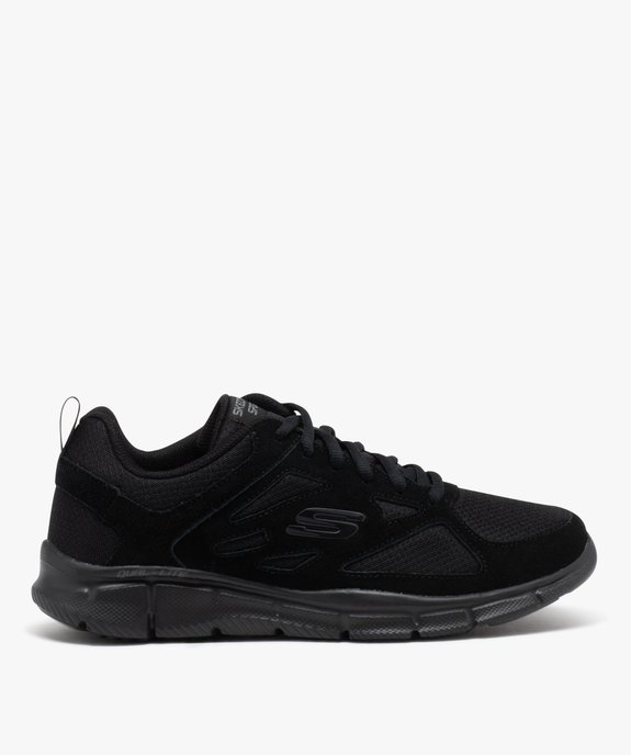 Baskets homme unies style running - Skechers vue1 - SKECHERS - GEMO