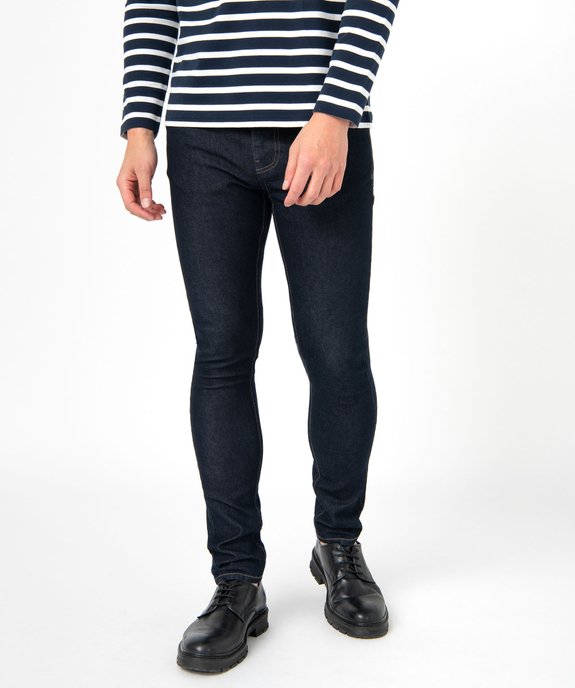 Jean skinny extensible homme vue1 - GEMO (HOMME) - GEMO