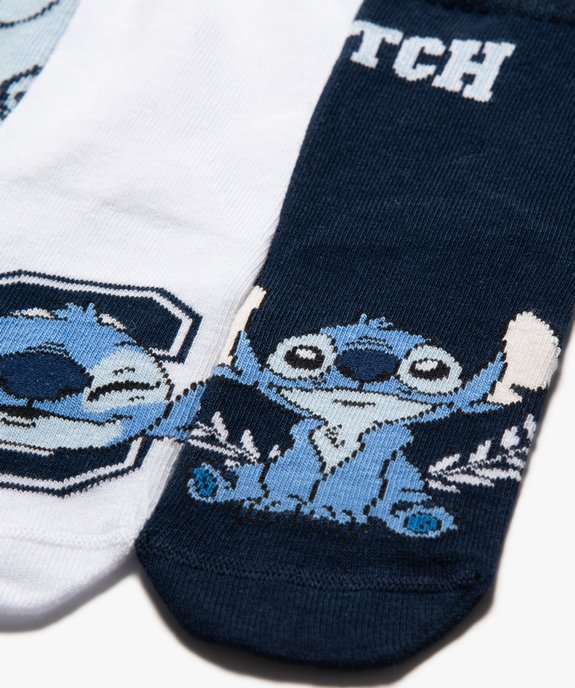Chaussettes à motifs Lilo et Stitch fille (lot de 3) - Disney vue2 - LILO & STITCH - GEMO