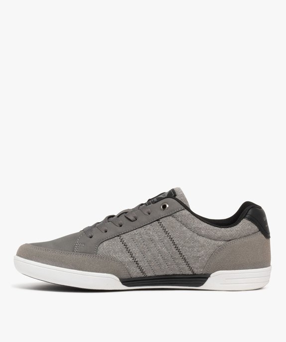 Baskets basses de ville à semelle fine homme - Lee Cooper vue4 - LEE COOPER - GEMO