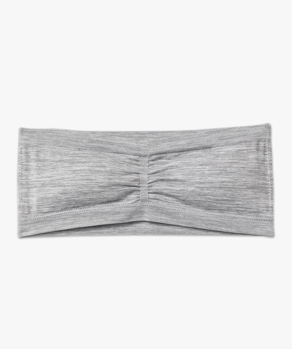 Soutien-gorge bandeau avec coussinets amovibles vue10 - GEMO 4G FEMME - GEMO