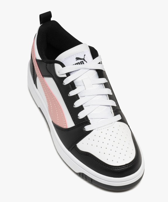 Baskets tricolores à lacets Rebound femme - Puma vue5 - PUMA - GEMO