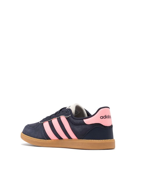 Baskets femme à bout amande et à lacets avec bandes contrastantes Breaknet Sleek- Adidas vue9 - ADIDAS - GEMO