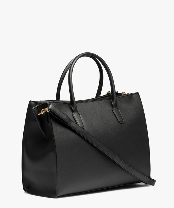 Sac cabas à bandoulière femme vue4 - GEMO (ACCESS) - GEMO